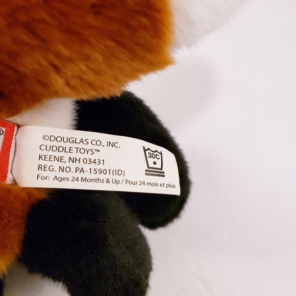 Douglas The Cuddle Toy Fox Plush 13” RED FOX White Fur Stuffed Animal 2018. - Picture 10 of 14